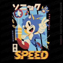 Load image into Gallery viewer, Daily_Deal_Shirts Magnets / 3"x3" / Black Top Speed