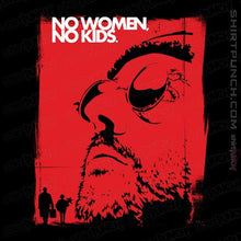 Load image into Gallery viewer, Shirts Magnets / 3"x3" / Black No Women, No Kids