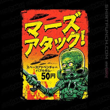 Load image into Gallery viewer, Shirts Magnets / 3"x3" / Black Mars Attacks