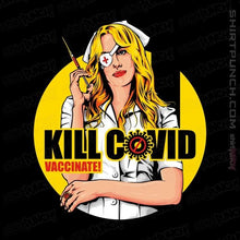 Load image into Gallery viewer, Shirts Magnets / 3"x3" / Black Kill Covid