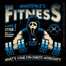 Load image into Gallery viewer, Secret_Shirts Magnets / 3"x3" / Black Ghostface's Fitness