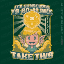 Load image into Gallery viewer, Daily_Deal_Shirts Magnets / 3"x3" / Forest The Master Dice