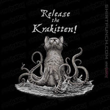 Load image into Gallery viewer, Shirts Magnets / 3"x3" / Black Release The Krakitten