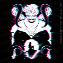 Load image into Gallery viewer, Daily_Deal_Shirts Magnets / 3"x3" / Black Glitched Ursula