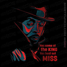 Load image into Gallery viewer, Shirts Magnets / 3"x3" / Black Omar Comin'