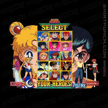 Load image into Gallery viewer, Shirts Magnets / 3&quot;x3&quot; / Black Select 90s Heroes
