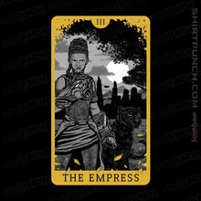 Load image into Gallery viewer, Shirts Magnets / 3"x3" / Black Tarot The Empress