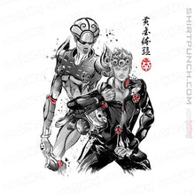 Load image into Gallery viewer, Shirts Magnets / 3"x3" / White Gold Experience Sumi-e