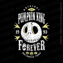 Load image into Gallery viewer, Shirts Magnets / 3"x3" / Black Pumpkin King Forever