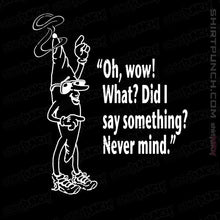 Load image into Gallery viewer, Secret_Shirts Magnets / 3"x3" / Black Oh Wow