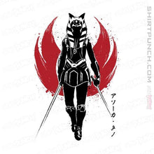 Load image into Gallery viewer, Shirts Magnets / 3"x3" / White Fulcrum Sumi-E