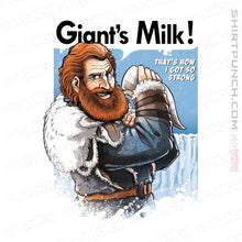 Load image into Gallery viewer, Shirts Magnets / 3"x3" / White Giant's Milk!