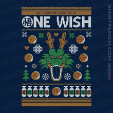 Load image into Gallery viewer, Shirts Magnets / 3"x3" / Navy A Very Shenron Christmas