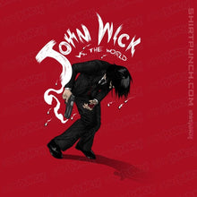 Load image into Gallery viewer, Secret_Shirts Magnets / 3"x3" / Red Wick VS The World