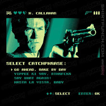 Load image into Gallery viewer, Shirts Magnets / 3"x3" / Black Make My Day