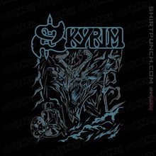 Load image into Gallery viewer, Shirts Magnets / 3"x3" / Black Dragon Hunter