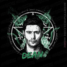 Load image into Gallery viewer, Shirts Magnets / 3"x3" / Black Supernatural Dean