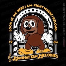 Load image into Gallery viewer, Shirts Magnets / 3"x3" / Black Rowlf Melodies