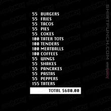 Load image into Gallery viewer, Secret_Shirts Magnets / 3"x3" / Black 55 Burgers...