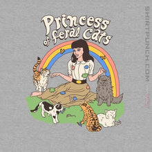 Load image into Gallery viewer, Shirts Magnets / 3"x3" / Sports Grey Princess Of Feral Cats