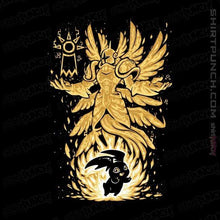 Load image into Gallery viewer, Shirts Magnets / 3"x3" / Black Digital Hope Within