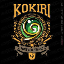 Load image into Gallery viewer, Secret_Shirts Magnets / 3"x3" / Black Forever Young