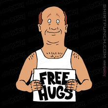 Load image into Gallery viewer, Secret_Shirts Magnets / 3"x3" / Black Bill Hugs