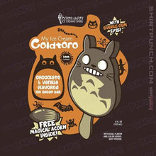 Load image into Gallery viewer, Shirts Magnets / 3"x3" / Dark Chocolate My Ice Cream Coldtoro