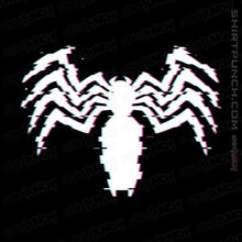 Load image into Gallery viewer, Shirts Magnets / 3"x3" / Black Glitch Symbiote