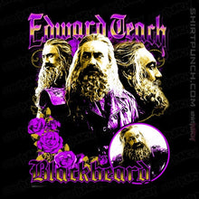 Load image into Gallery viewer, Secret_Shirts Magnets / 3"x3" / Black Blackbeard