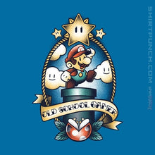 Load image into Gallery viewer, Shirts Magnets / 3"x3" / Sapphire Super Old School Gamer