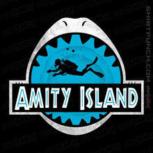 Load image into Gallery viewer, Daily_Deal_Shirts Magnets / 3"x3" / Black Amity Island