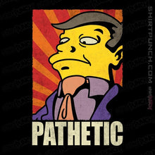 Load image into Gallery viewer, Daily_Deal_Shirts Magnets / 3"x3" / Black Pathetic!