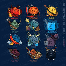 Load image into Gallery viewer, Shirts Magnets / 3"x3" / Navy Dice Roles