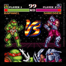 Load image into Gallery viewer, Shirts Magnets / 3"x3" / Black Shredder Battle