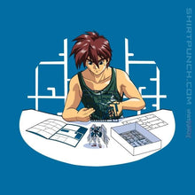 Load image into Gallery viewer, Shirts Magnets / 3"x3" / Sapphire Robot Builder