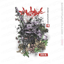 Load image into Gallery viewer, Shirts Magnets / 3"x3" / White Evangelion Ink