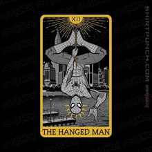 Load image into Gallery viewer, Shirts Magnets / 3&quot;x3&quot; / Black Tarot The Hanged Man

