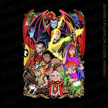 Load image into Gallery viewer, Shirts Magnets / 3"x3" / Black D&D Fighter