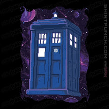 Load image into Gallery viewer, Daily_Deal_Shirts Magnets / 3"x3" / Black Pixel Tardis