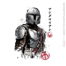 Load image into Gallery viewer, Shirts Magnets / 3"x3" / White Din Djarin