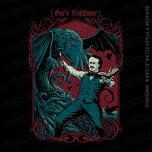 Load image into Gallery viewer, Secret_Shirts Magnets / 3"x3" / Black Poe's Nightmare
