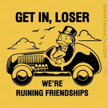 Load image into Gallery viewer, Daily_Deal_Shirts Magnets / 3"x3" / Daisy Mean Uncle Pennybags