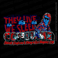 Load image into Gallery viewer, Daily_Deal_Shirts Magnets / 3"x3" / Black Consume LA