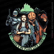 Load image into Gallery viewer, Daily_Deal_Shirts Magnets / 3"x3" / Black There's No Place Like Home