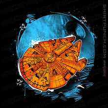 Load image into Gallery viewer, Shirts Magnets / 3"x3" / Black That's No Moon