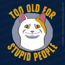 Load image into Gallery viewer, Secret_Shirts Magnets / 3"x3" / Navy To Old For...