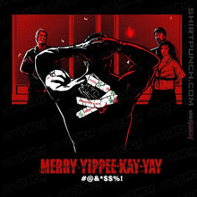 Load image into Gallery viewer, Daily_Deal_Shirts Magnets / 3"x3" / Black Merry Yippee Kay Yay