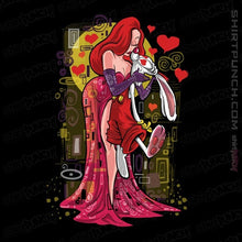 Load image into Gallery viewer, Daily_Deal_Shirts Magnets / 3"x3" / Black Animated Kiss