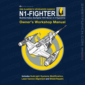 Daily_Deal_Shirts Magnets / 3"x3" / Navy N1 Fighter Manual
